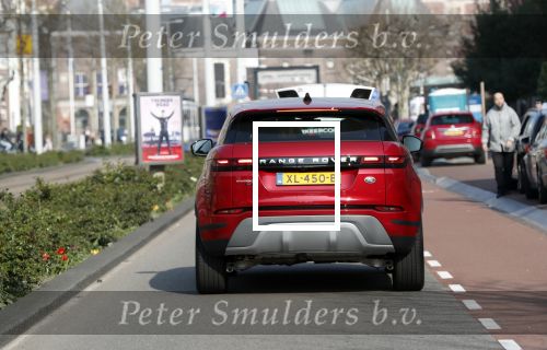 Amsterdam 30 maart 2019
Estelle Cruijff met haar nieuwe Range Rover Evoque