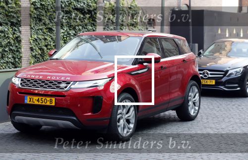 Amsterdam 30 maart 2019
Estelle Cruijff met haar nieuwe Range Rover Evoque