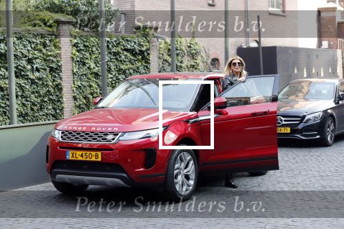 Amsterdam 30 maart 2019
Estelle Cruijff met haar nieuwe Range Rover Evoque