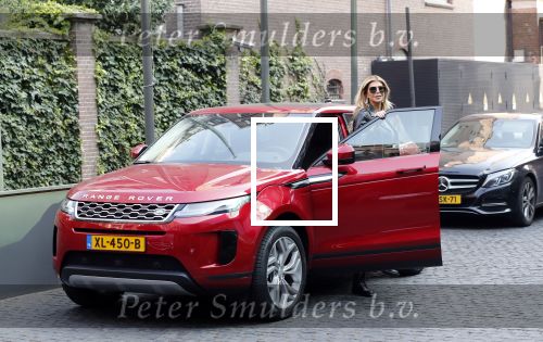 Amsterdam 30 maart 2019
Estelle Cruijff met haar nieuwe Range Rover Evoque