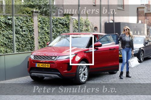 Amsterdam 30 maart 2019
Estelle Cruijff met haar nieuwe Range Rover Evoque
