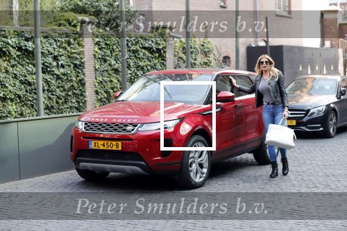 Amsterdam 30 maart 2019
Estelle Cruijff met haar nieuwe Range Rover Evoque