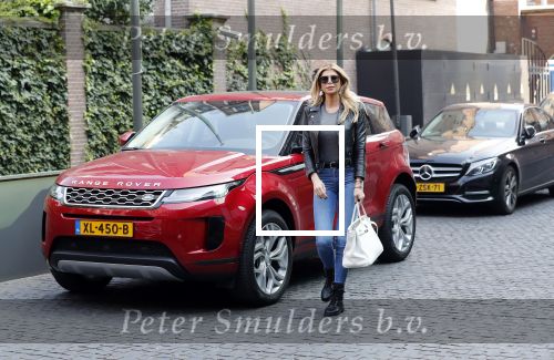 Amsterdam 30 maart 2019
Estelle Cruijff met haar nieuwe Range Rover Evoque