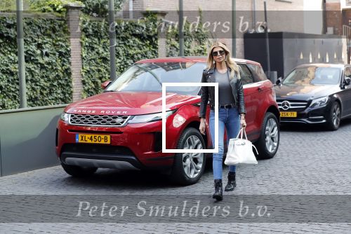 Amsterdam 30 maart 2019
Estelle Cruijff met haar nieuwe Range Rover Evoque
