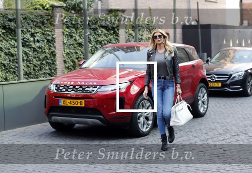 Amsterdam 30 maart 2019
Estelle Cruijff met haar nieuwe Range Rover Evoque