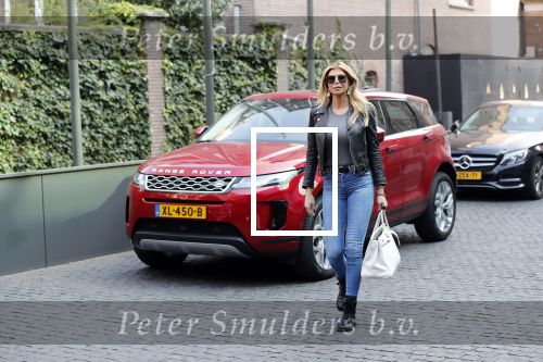 Amsterdam 30 maart 2019
Estelle Cruijff met haar nieuwe Range Rover Evoque
