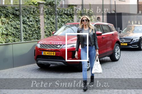 Amsterdam 30 maart 2019
Estelle Cruijff met haar nieuwe Range Rover Evoque