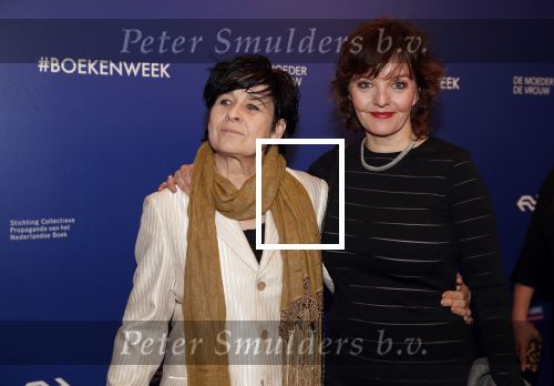 Amsterdam 22 maart 2019
Boekenbal in de amsterdamse schouwburg. Frederique Spigt en Sanne Wallis de Vries