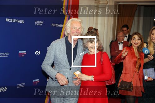 Amsterdam 22 maart 2019
Boekenbal in de amsterdamse schouwburg. Freek de Jonge met zijn vrouw