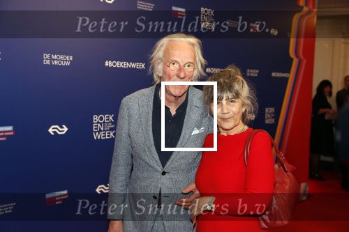 Amsterdam 22 maart 2019
Boekenbal in de amsterdamse schouwburg. Freek de Jonge met zijn vrouw