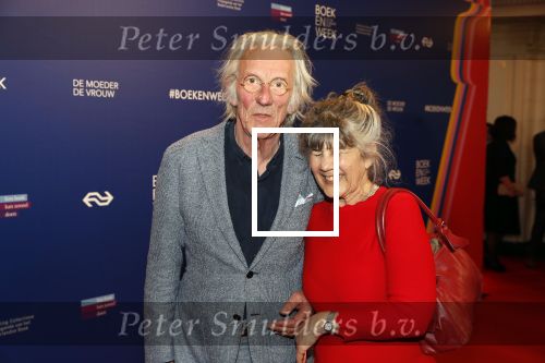 Amsterdam 22 maart 2019
Boekenbal in de amsterdamse schouwburg. Freek de Jonge met zijn vrouw