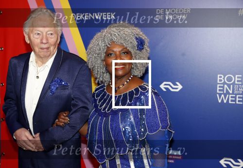 Amsterdam 22 maart 2019
Boekenbal in de amsterdamse schouwburg. Gerda Havertong met man