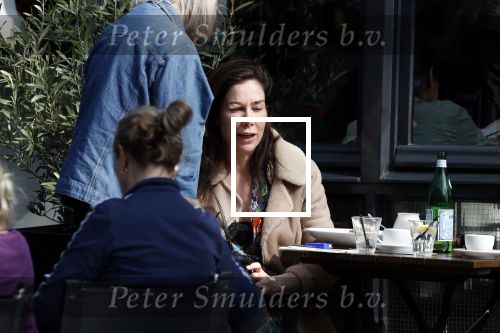 Amsterdam 30 maart 2019
Daniel de Ridder en zijn vriendin Halina Reijn op terras en op de beethovenstraat.