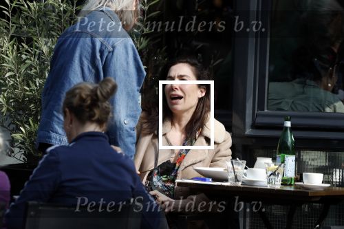 Amsterdam 30 maart 2019
Daniel de Ridder en zijn vriendin Halina Reijn op terras en op de beethovenstraat.