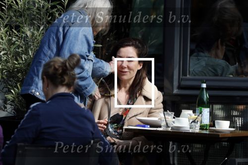Amsterdam 30 maart 2019
Daniel de Ridder en zijn vriendin Halina Reijn op terras en op de beethovenstraat.