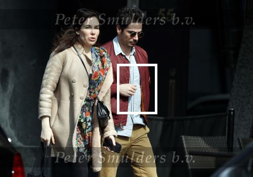 Amsterdam 30 maart 2019
Daniel de Ridder en zijn vriendin Halina Reijn op terras en op de beethovenstraat.