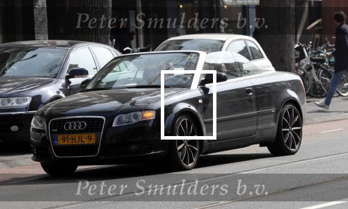 Amsterdam 30 maart 2019
Daniel de Ridder en zijn vriendin Halina Reijn op terras en op de beethovenstraat. Audi A4 cabrio