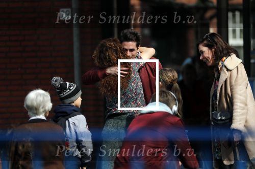 Amsterdam 30 maart 2019
Daniel de Ridder en zijn vriendin Halina Reijn op terras en op de beethovenstraat. Ze komen Katja Schuurman tegen.