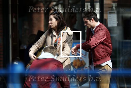 Amsterdam 30 maart 2019
Daniel de Ridder en zijn vriendin Halina Reijn op terras en op de beethovenstraat. Ze komen Katja Schuurman tegen.