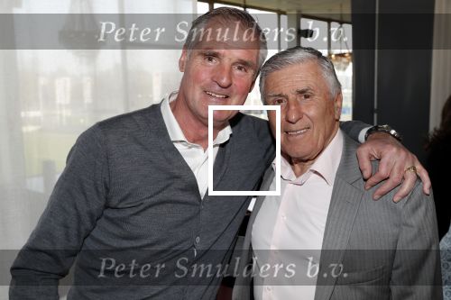 Amsterdam 30 maart 2019
Boekpresentatie van Jan Jongbloed in kantine van AFC. Heini Otto en Sjaak Swart