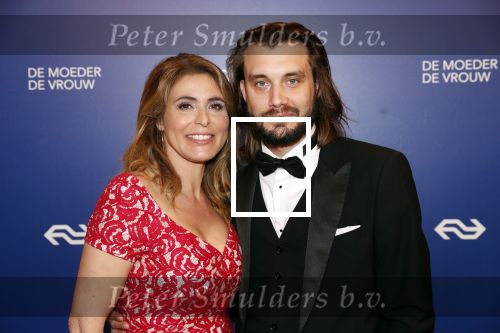 Amsterdam 22 maart 2019
Boekenbal in de amsterdamse schouwburg. Heleen v Royen met partner Bart