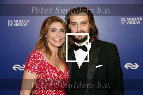 Amsterdam 22 maart 2019
Boekenbal in de amsterdamse schouwburg. Heleen v Royen met partner Bart