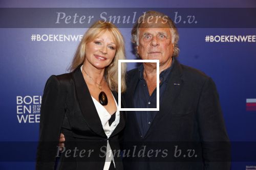 Amsterdam 22 maart 2019
Boekenbal in de amsterdamse schouwburg. Jan Cremer met zijn vrouw Babette