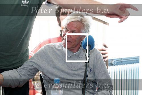 Amsterdam 30 maart 2019
Boekpresentatie van Jan Jongbloed in kantine van AFC. jan met Leo Driessen