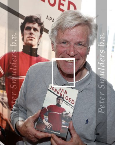 Amsterdam 30 maart 2019
Boekpresentatie van Jan Jongbloed in kantine van AFC. jan met Leo Driessen