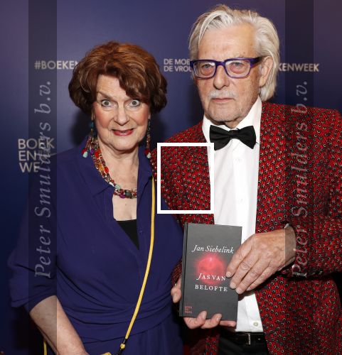 Amsterdam 22 maart 2019
Boekenbal in de amsterdamse schouwburg. Jan Siebelink en partner