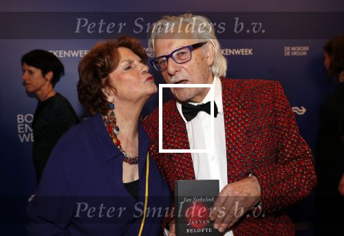 Amsterdam 22 maart 2019
Boekenbal in de amsterdamse schouwburg. Jan Siebelink en partner