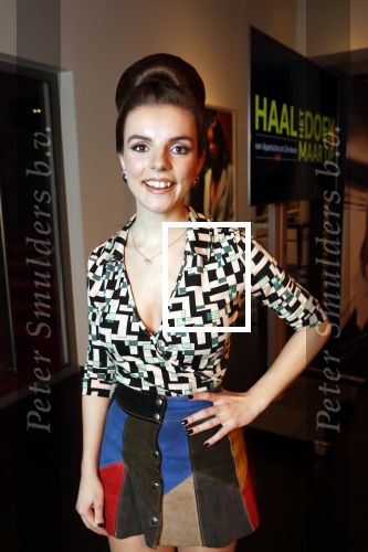 Amsterdam 25 maart 2019
Julia Berendse, Dook van Dijck, Mariska van Kolck, Tony Neef, Willemijn Maandag en Jordy van Loon bij de perspresentatie van de musical Haal het doek maar op in het DeLaMar Theater in Amsterdam