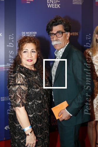 Amsterdam 22 maart 2019
Boekenbal in de amsterdamse schouwburg. Kader Abdolah en partner