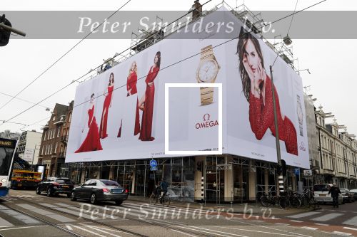 Amsterdam maart 2019
reclame Samsung en Omega in Amsterdam zuid.