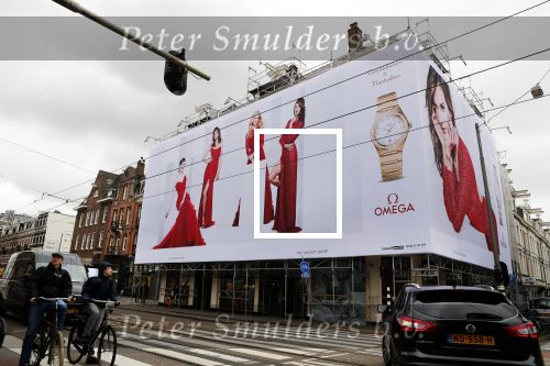 Amsterdam maart 2019
reclame Samsung en Omega in Amsterdam zuid.