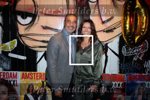 Amsterdam 26 maart 2019
Presentatie Amsterdam XXXL bij de Harbour Club. Ruud Gullit en dochter Felicity envriendin Karin de Rooij met zoon Nigel.