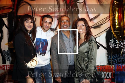 Amsterdam 26 maart 2019
Presntatie Amsterdam XXXL in the Harbour Club. Ruud Gullit met dochter Felicity vriendin Karin de Rooij en haar zoon Nigel