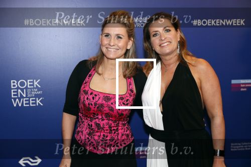 Amsterdam 22 maart 2019
Boekenbal in de amsterdamse schouwburg. Sacha de Boer met Marie Carmen Oudendijk
