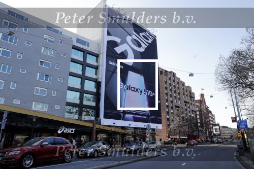 Amsterdam maart 2019
reclame Samsung en Omega in Amsterdam zuid.