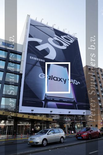 Amsterdam maart 2019
reclame Samsung en Omega in Amsterdam zuid.