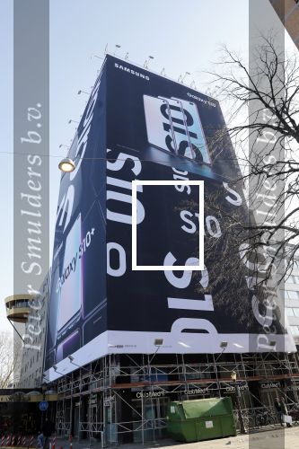 Amsterdam maart 2019
reclame Samsung en Omega in Amsterdam zuid.