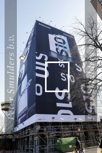 Amsterdam maart 2019
reclame Samsung en Omega in Amsterdam zuid.