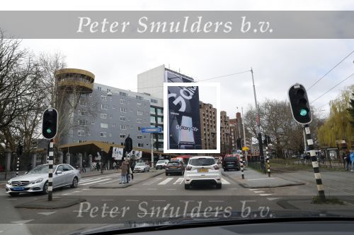 Amsterdam maart 2019
reclame Samsung en Omega in Amsterdam zuid.