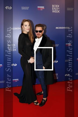 Amsterdam 22 maart 2019
Boekenbal in de amsterdamse schouwburg. Selwyn Senatori met vrouw