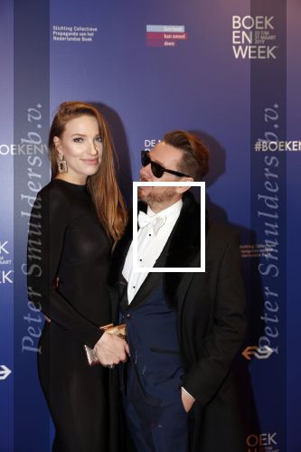 Amsterdam 22 maart 2019
Boekenbal in de amsterdamse schouwburg. Selwyn Senatori met vrouw