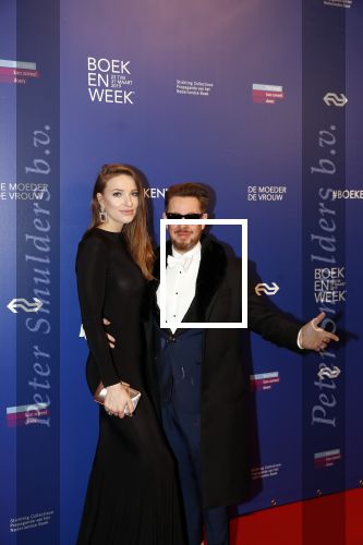 Amsterdam 22 maart 2019
Boekenbal in de amsterdamse schouwburg. Selwyn Senatori met vrouw