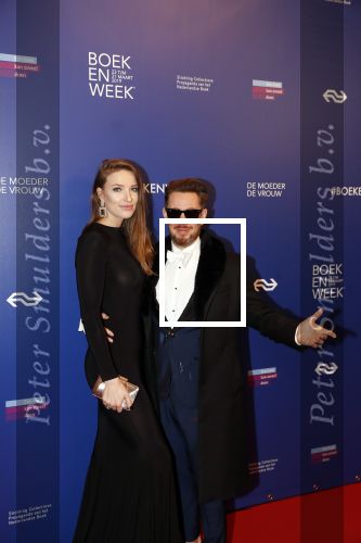 Amsterdam 22 maart 2019
Boekenbal in de amsterdamse schouwburg. Selwyn Senatori met vrouw