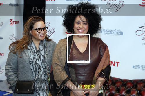 Hoofddorp 31 maart 2019
Premiere stil in mij in de schouwburg in Hoofddorp. Tania Kross met een vriendin