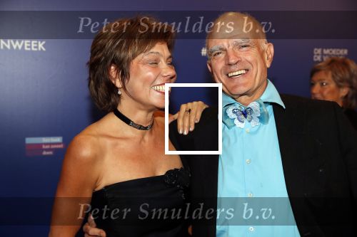 Amsterdam 22 maart 2019
Boekenbal in de amsterdamse schouwburg. Tim Krabbe met partner