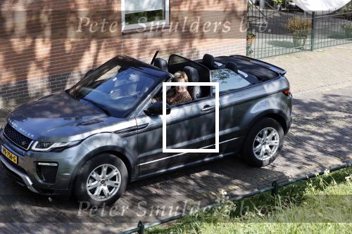 Naarden 17 april 2020
Catherine Keyl thuis en in haar Range Rover Cabrio